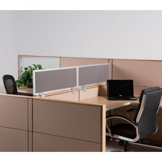 Universal Plexi glass Cubicle Wall Extender (12 inch)