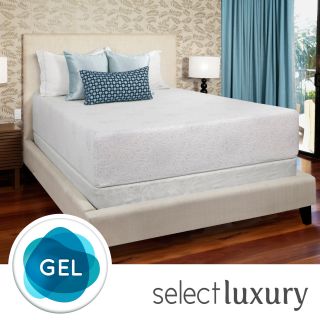 Select Luxury Select Luxury Gel Memory Foam 14 inch Full size Medium Firm Mattress Green ?? Size Full