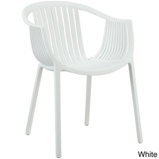 Hammock White Plastic Stackable Chair