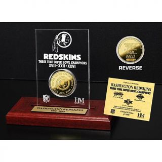 Washington Redskins Super Bowl NFL Collectible Coin in Acrylic