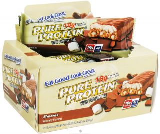 Pure Protein   High Protein Bar SMores   6 x 1.76 oz. Bars