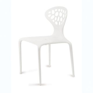 Aeon Furniture Contemporary Lucy Side Chair AE8708 Color White