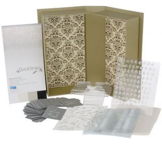 QuicKutz 206 pc Sophisticate Ltd.EditionDie& Stamp Gift Set w/ Keepsake Box —