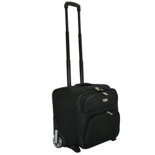 Dejuno Executive Rolling 17 inch Laptop Computer Bag Business Case
