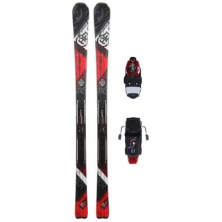 Nordica Avenger 75 Skis w/ Adv P.R. Evo Bindings Red/Black 2014