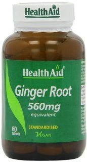 Health Aid Ginger Extract 550mg   Standardised 60 Tablets Health & Personal Care