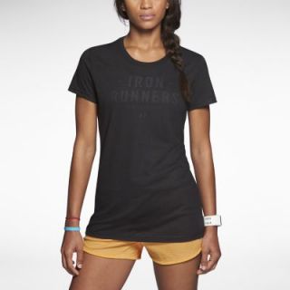 Nike Run Iron Runners NYC Womens T Shirt   Black