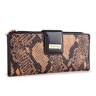 Miadora Handbags Collection Miadora Catherine Snake print Wallet Multi Size One Size Fits Most