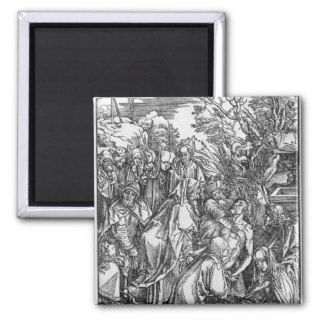 The entombment of Christ,The Great Passion' Refrigerator Magnet
