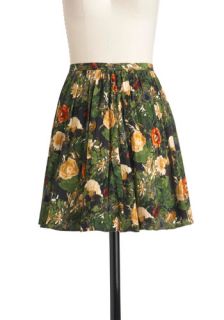 Jack by BB Dakota Ranunculus ly Good Looking Skirt  Mod Retro Vintage Skirts