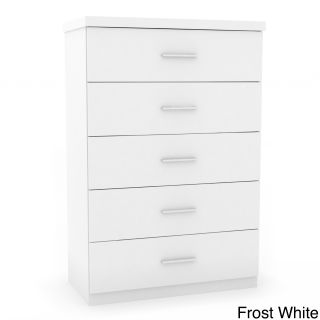 Sonax Sonax Willow 5 drawer Tall Dresser White Size 5 drawer