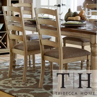 Tribecca Home Carlingford Buttermilk Country Dining Chair (set Of 2)