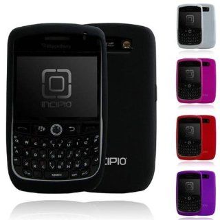 Incipio BlackBerry Curve 8900 dermaSHOT Silicone Case   1 Pack   Carrying Case   Retail Packaging   Black Cell Phones & Accessories