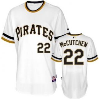 Pittsburgh Pirates Authentic 2013 Andrew McCutchen Alternate 2 Cool Base Jersey  Sports Fan Jerseys  Sports & Outdoors