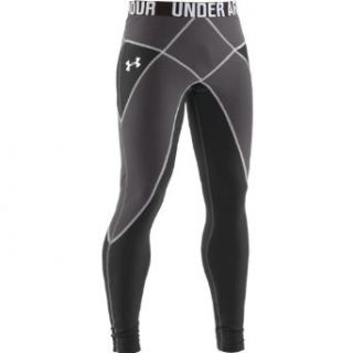 Under Armour ColdGear Core Thermo Compression Running Tights   XX Large   Grey Sports & Outdoors