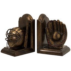 Set Of 2 Argento Home Run Bookends