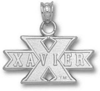 Xavier Musketeers "Xavier in X" Pendant   Sterling Silver Jewelry Clothing