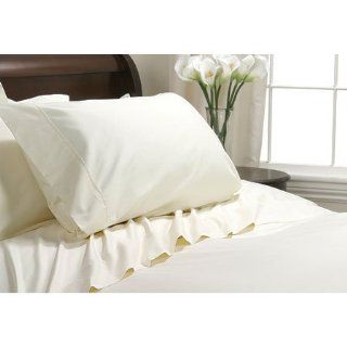 Luxury Ivory Solid  600TC Egyptian Cotton Bed Sheet Sets   Luxury Egyptian Cotton Bed Sheet Set   Pillowcase And Sheet Sets