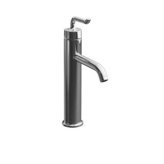 Kohler K 14404 4 cp Polished Chrome Purist Tall Single control Lavatory Faucet With Smile Design Handle