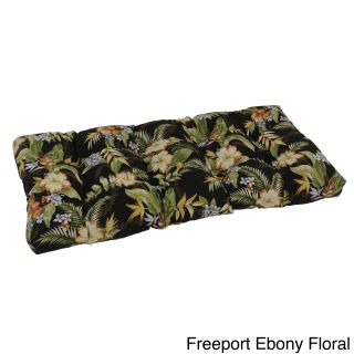 Tufted Outdoor Loveseat/bench Cushion