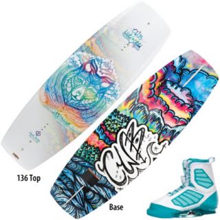 CWB Wild Child Wakeboard With Ember Bindings 767200