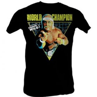 Hulk Hogan   Mens Wc Hogan T Shirt In Black, Size XX Large, Color Black Clothing