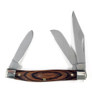 Pakkawood Handle Ruko 3 Blade Pocket Knife Pocket Knives