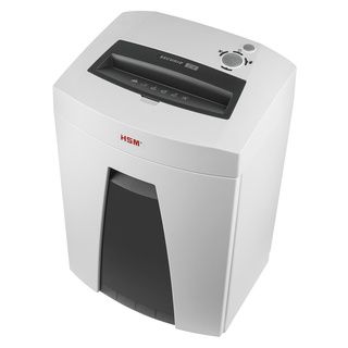 Hsm Securio B24c 17 19 Sheet Cross cut Shredder With 9 gallon Waste Container