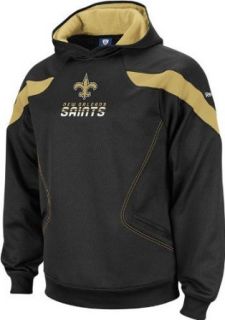 Reebok New Orleans Saints Sideline Kickoff Hooded Sweatshirt (Small)  Sports Related Merchandise  Clothing