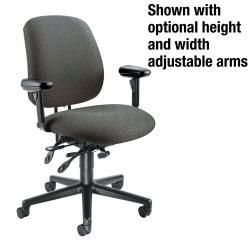 Hon 7700 Swivel/tilt Task Chair With Seat Glide And Polymer Back