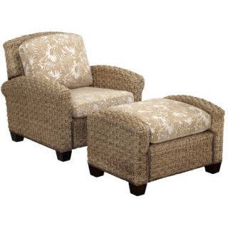 Home Styles Cabana Banana II Chair and Ottoman 5403 100 / 5404 100 Finish Honey