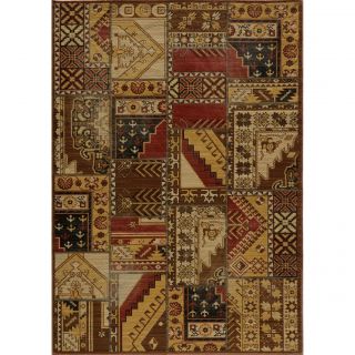 Hamadan Patchwork Multi Wool Rug