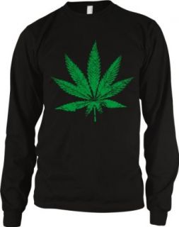 Marijuana Pot Weed Leaf Men's Thermal Shirt Clothing