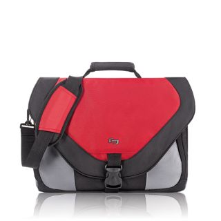 Solo Classic Red/black 17 inch Laptop Messenger Bag