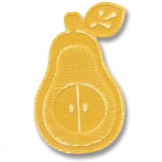 Sizzix Embosslits Die By Basic Grey   Figgy Pudding Pear