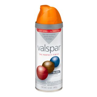 Valspar 12 oz Island Orange High Gloss Spray Paint