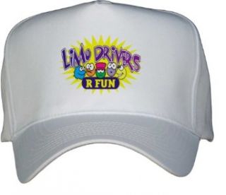 LIMO DRIVERS R FUN White Hat / Baseball Cap Clothing