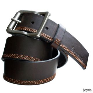 Browning 1.6 Stitched Edge Leather Belt 446503