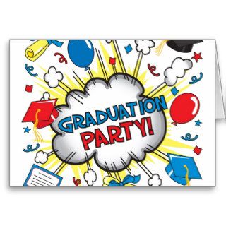 Graduation Party Invitation Greeting Card