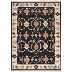 Handwoven Multicolored Portage New Zealand Wool Area Rug (9 X 13)