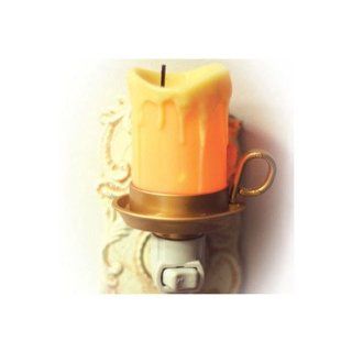 Victorian Trading Company Drippy Candle Nightlight 10778 Golden Bronze   Scented Candles