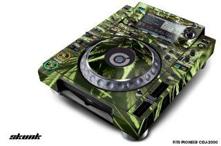Designer Decal forPioneer DJ , CDJ 2000 Professional Multi Player WEEDS SKUNK 420 Video Games