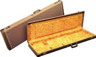Fender 099 6178 422 Fender Deluxe Brown Case for Jazz Bass Musical Instruments