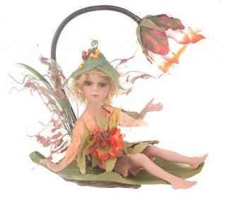 Show stoppers Porcelain Fairy 24 inch Doll Lamp —