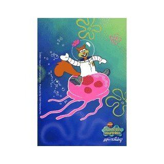 Spongebob Squarepants TV Show Sticker   Sandy Riding a Jellyfish Automotive