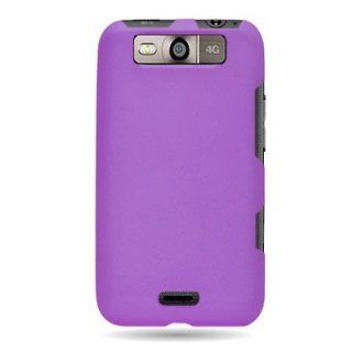 WIRELESS CENTRAL Brand Hard Snap on Shield PURPLE RUBBERIZED Faceplate Cover Sleeve Case for LG MS840 CONNECT 4G (METRO PCS) with TRI Removal Tool Case [WCL160] Cell Phones & Accessories
