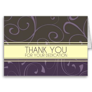 Swirly Administrative Professionals Day Card