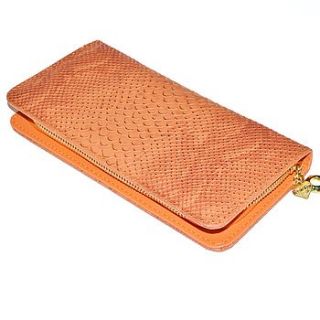 marmalade snakeskin purse by rosie fox