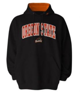 NCAA Men's Oregon State Beavers Hooded Sweatshirt (Black, Large)  Sports Fan Sweatshirts  Clothing