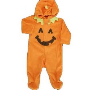 Carter's Halloween Jack O Lantern Costume Orange 6M Clothing